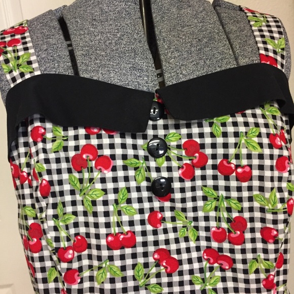 🍒 RETRO handmade PLUS-SIZE dress! - Picture 6 of 8